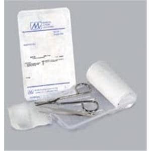 Suture Removal Kit Stainless Steel Iris Scissor, 50 EA/CA