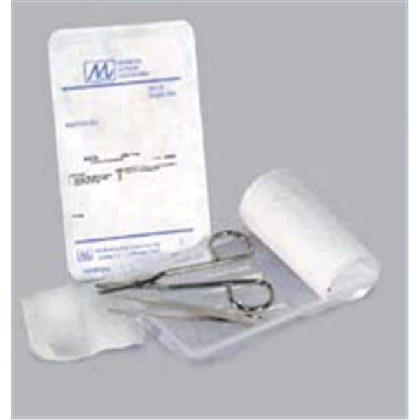 Suture Removal Kit Stainless Steel Iris Scissor, 50 EA/CA