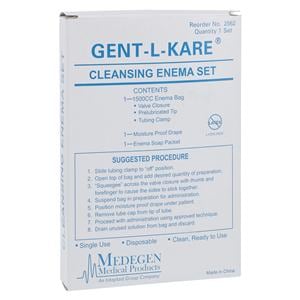 Gentle-L-Care Enema Set Ea