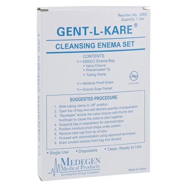 Gentle-L-Care Enema Set Ea