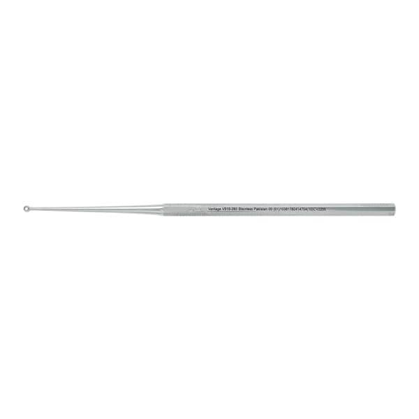 Vantage Buck Ear Curette 6-1/2" Stainless Steel Ea