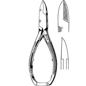 English Anvil Nail Nipper 5-1/2" Stainless Steel Ea