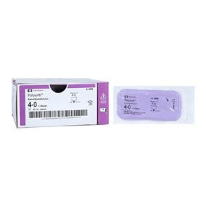 Polysorb Suture 4-0 18" Polyester Braid P-13 Undyed 36/Ca