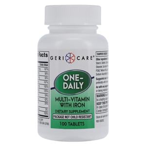 One-Daily Adult Supplement Tablets 100/Bt