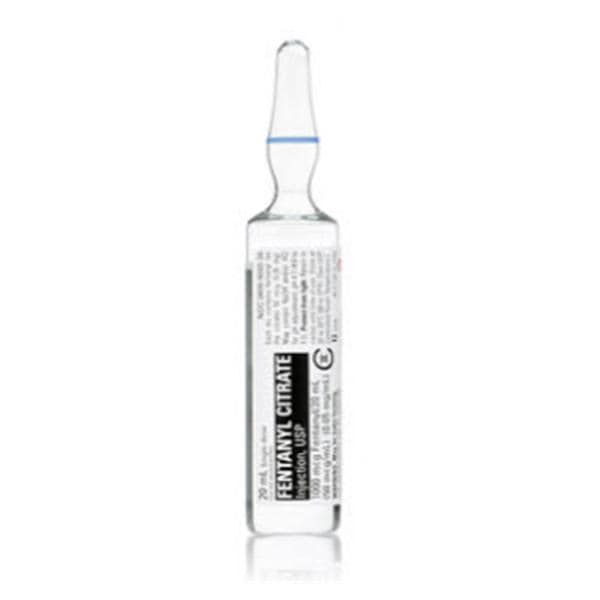 Fentanyl Citrate Injection 50mcg/mL Ampule 2mL 10/Package