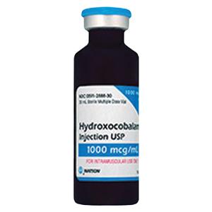 Hydroxycobalamin Injection 1000mcg/mL MDV 30mL/Vl