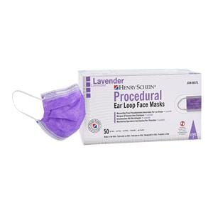 Criterion Earloop Mask ASTM Level 2 Lavender Adult 50/Bx