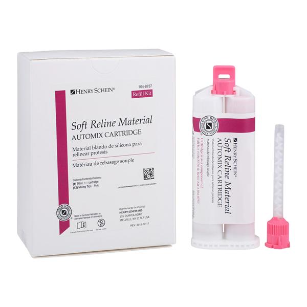 Soft Liner Soft Reline Material Automix Ea