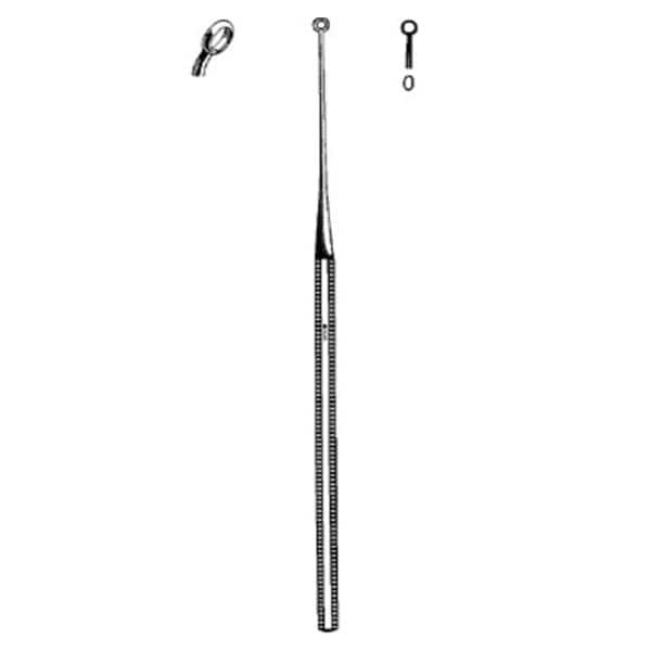 Buck Ear Curette Stainless Steel Non-Sterile Reusable Ea