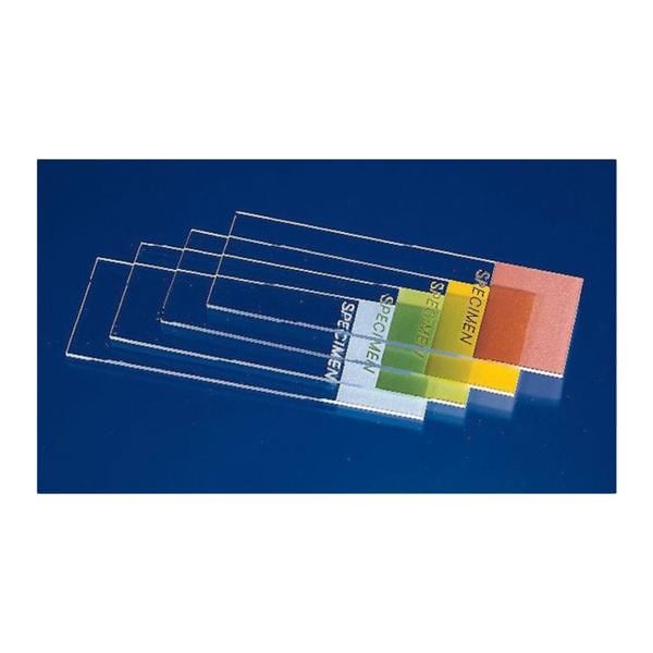 ColorFrost Frosted Microscope Slide 3x1" Blue 144/Pk