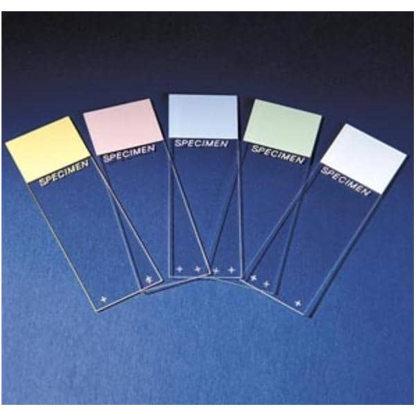 ColorFrost Plus Frosted Microscope Slide 3x1" Pink 10Gr/Ca