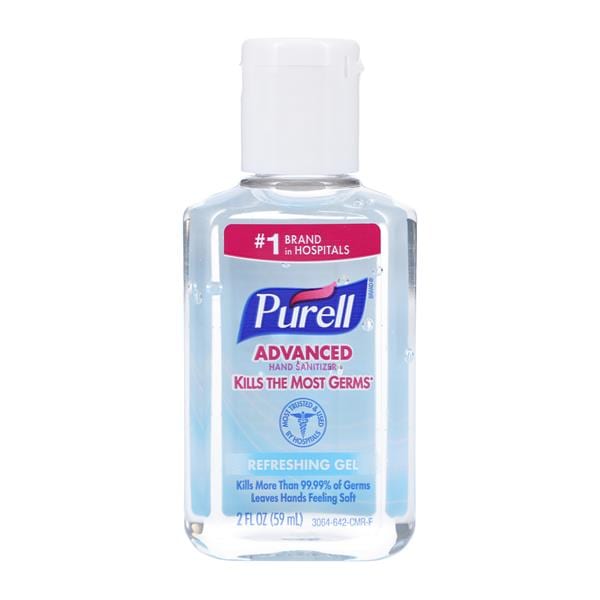 Purell Advantage Liquid Sanitizer 2 oz Bottle 24/Ca