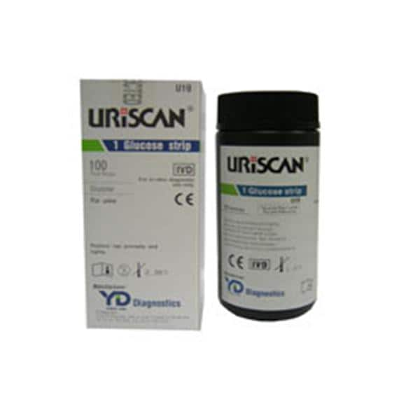 Uriscan 1 Glucose Test Strip 10/Ca