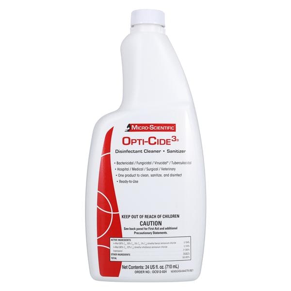 Disinfectant Spray Opti-Cide 3 24 oz 24oz