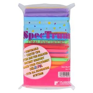 Spectrum Bendable Evacuator Tip Vented Assorted 100/Bx