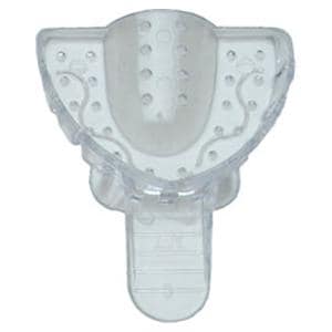 Single Arch Impression Tray Perforated 3 Medium Upper 12/Bg