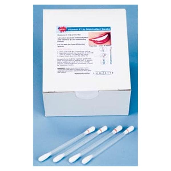 Swab-ee Vitamin E Lip Moisturizer Swab Individually Wrapped 72/Bx