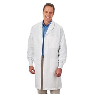 META Lab Coat 3 Pockets Long Sleeves X-Large White Unisex Ea