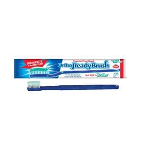 Ortho Ready Brush Toothbrush Disposable Pre-Pasted Soft Mint 144/Pk