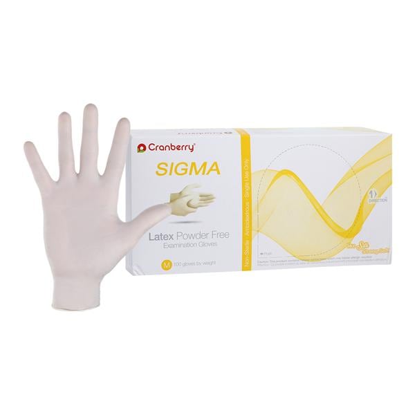 Sigma Exam Gloves Medium Standard Natural Non-Sterile