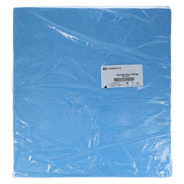 Sterisheet CSR Wrap 15 in x 15 in Blue 1000/Ca