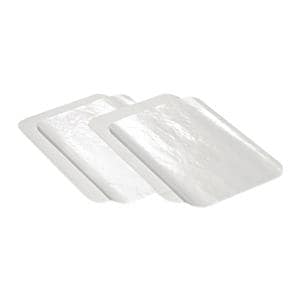 Bracket Tray Cover 8.5 in x 12.25 in White Poly Coated Disposable 500/Ca