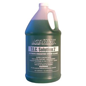 T.E.C. Solution 2 Evacuation System Cleaner Liquid Concentrate Ea