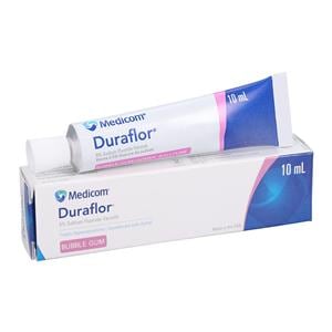 Duraflor Fluoride Varnish Tube 5% NaF 10 mL Bubblegum 10Ml/Tb, 12 TB/CA