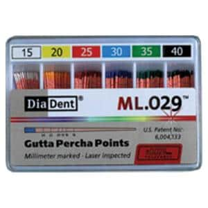 ML.029 Hand Rolled Gutta Percha Points Size 90-140 120/Bx