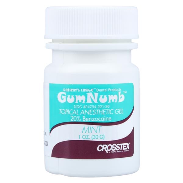 GumNumb Topical Anesthetic Gel Mint 1oz/Jr, 24 JR/CA