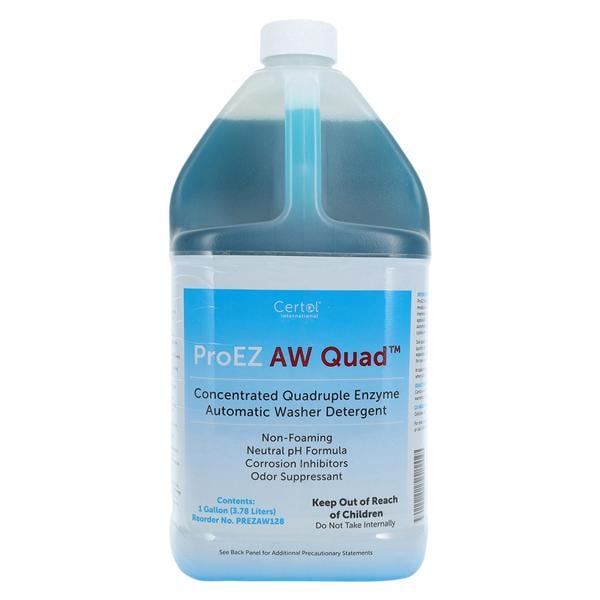 Detergent Enzymatic ProEZ Aw Quad 1 Gallon Fresh Scent 4Ga/Ca