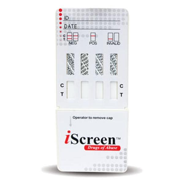 iScreen Drug Screen Test Kit Moderately Complex 25/Bx