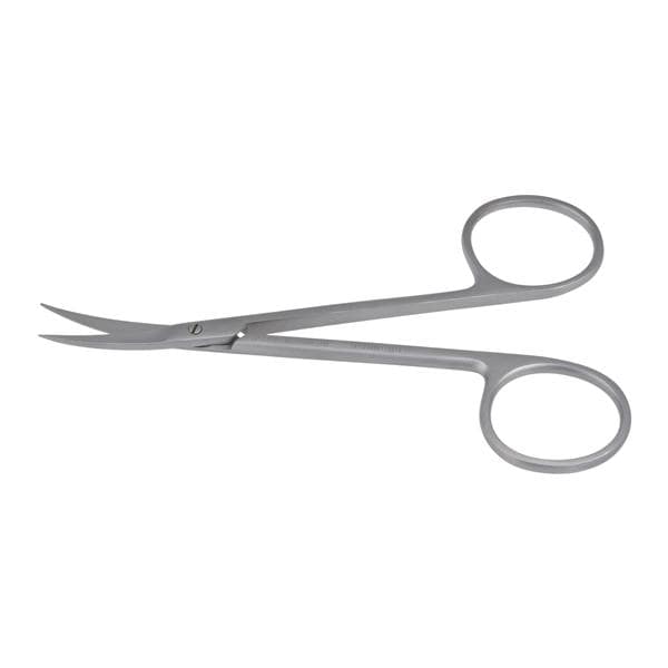 Meister-Hand Iris Scissors Curved 4-1/2" Stainless Steel Ea