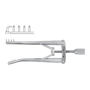 Meister-Hand Alm Retractor 2-3/4" Stainless Steel Ea