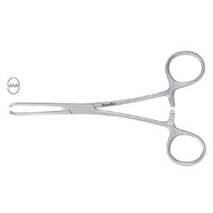 Meister-Hand Allis Tissue Forcep Straight 5-1/2" Autoclavable Ea