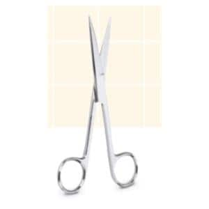 Littauer Stitch Scissors Straight 4-1/2" Stainless Steel Disposable 20/Bx