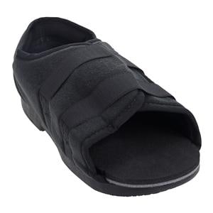 Post-Op Shoe Cotton/Polyester Upper Black Large Women 9+