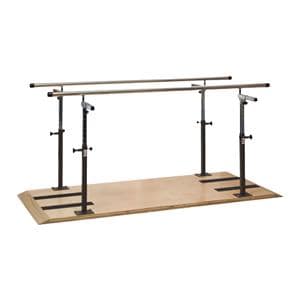 Parallel Bars 7' Platform Mount Stainless Steel/Hardwood