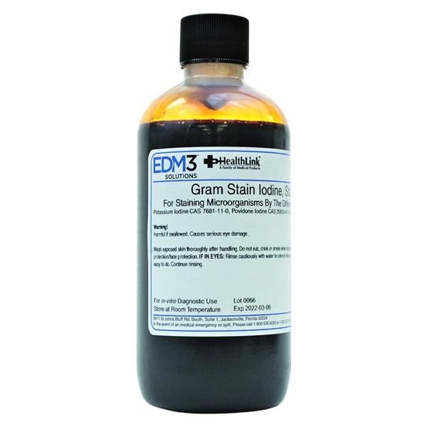 Solution Iodine 8oz Ea