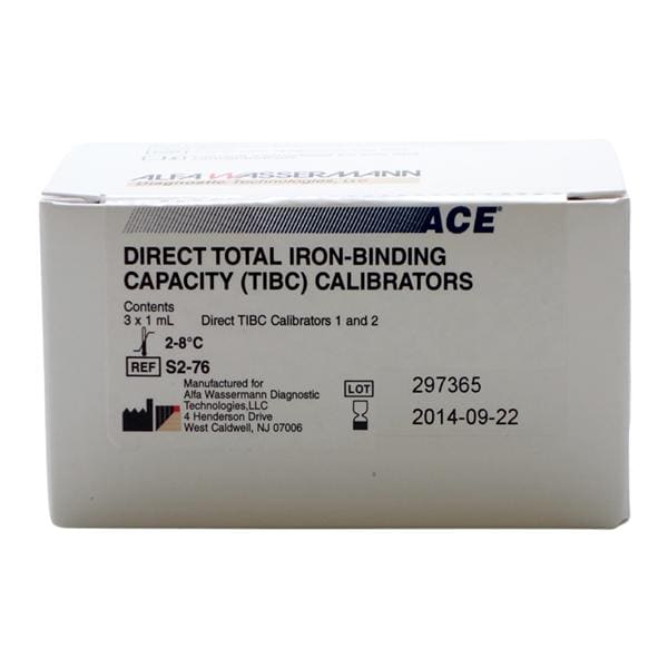 ACE Direct TIBC Calibrator For Analyzer 6x1mL Lyophilized 6/Kt