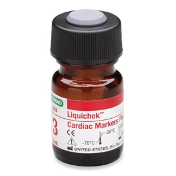 Liquichek Cardiac Marker Plus Level 3 Control 6x3mL For Analyzer 6/Kt