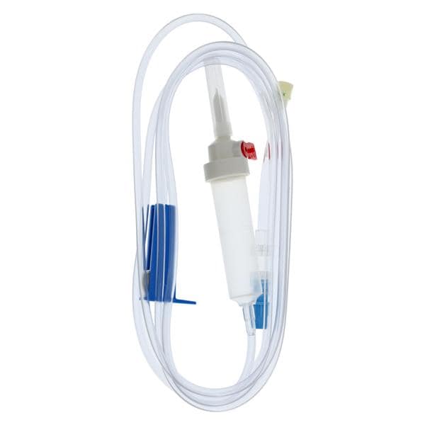 Flomed IV Administration Set Injection Site w/Flash: 3" 80" 20Drp 20mL 50/Ca