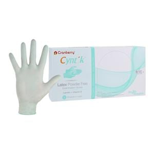 Cyntek Latex Exam Gloves Small Winter Green Non-Sterile