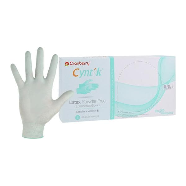 Cyntek Exam Gloves Small Standard Mint Green Non-Sterile