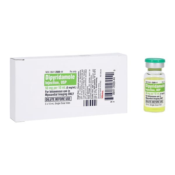 Dipyridamole Injection 5mg/mL SDV 10mL 5/Package