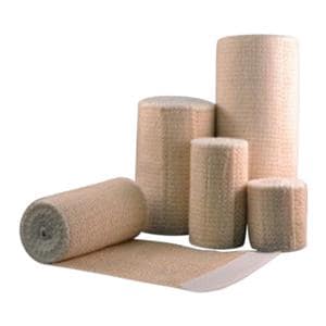 Supra-Grip Stretch Bandage Elastic 4"x5.5yd Tan/White 50/Ca