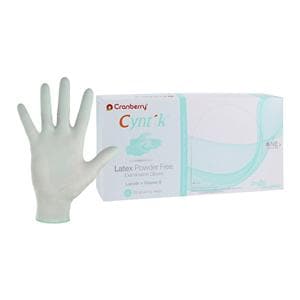 Cyntek Latex Exam Gloves X-Large Winter Green Non-Sterile, 10 BX/CA