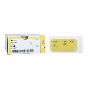 Surgigut Suture 4-0 30" Plain Gut Monofilament CV-23 Undyed 36/Ca