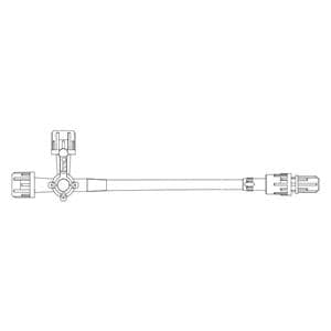 4-Way Stopcock Priming Volume 4.1mL Male Luer Lock 22" 50/Ca