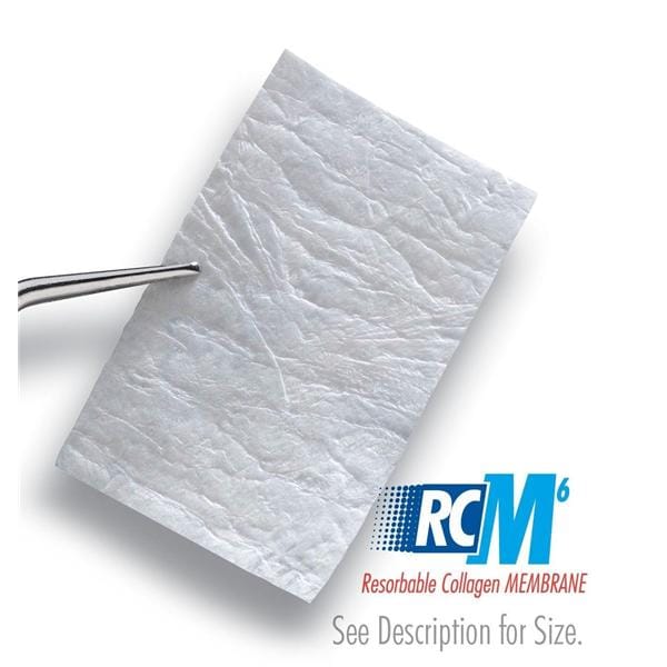 RCM6 Resorbable Membrane Collagen 20x30mm Sterile Ea